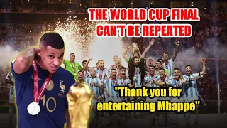 "Stop crying" Argentina responded to France's petition to replay the World Cup final