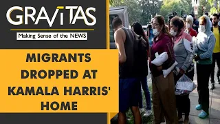 Gravitas: Busloads of Migrants dropped outside US Vice President's home