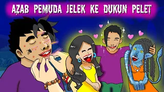 GIL4 ! Pemuda D4KJAL PAKAI SUSUK BIAR LAKU - Animasi Horor Kartun Hantu Lucu Indonesia #HORORKOMEDI