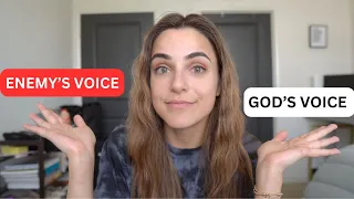 How to Discern Between God's Voice & the Enemy's Voice | How to Hear from the Holy Spirit 🕊️