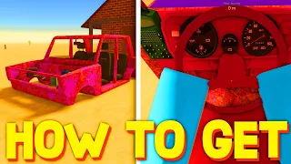 HOW TO START/DRIVE YOUR CAR in A DUSTY TRIP! ROBLOX