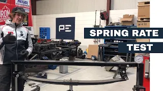 Spring Rate Tester / Dyno - MBHA Truck Racing Leaf Springs