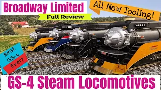 Broadway Limited SP GS-4 Review: All New Tooling, Paragon4 DCC/DC | BLI Feb 2024 Release! Smoke!