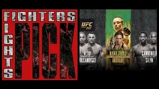 Fighters Pick Fights - UFC 237 'Namajunas vs Andrade' & 'Cannonier vs Silva'