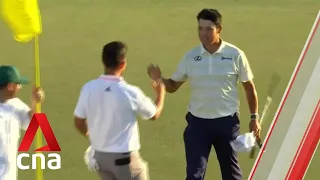 Hideki Matsuyama's fans in Japan celebrate historic Masters win