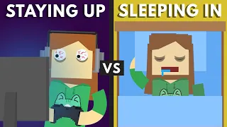 Staying Up vs Sleeping In - Which Is Worse? ft. Juniper