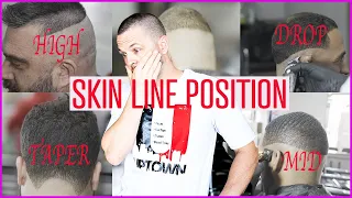 SKIN LINE POSITION | SETTING YOURSELF UP FOR THE PERFECT BLEND