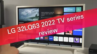 LG 32LQ63 series 2022 Full HD TV with webOS review - a great entry level TV