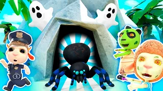 Monsters in the Cave | Dolly and Friends Run Away | The Biggest Spider on the Beach | Kids Cartoon