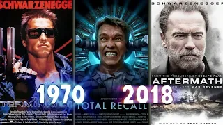 Evolution of Arnold Schwarzenegger's Movie Posters | 1970 - 2018