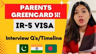 U.S. Parents Visa IR-5 Update & Interview Q's | IR-5 | I-130 | #greencard #usimmigration
