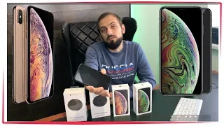 Распаковка iPhone XS Max 512 ГБ «серый космос» сравнение и первые впечатления