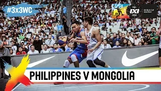 Philippines in tough battle with Mongolia! | Full Game | FIBA 3x3 World Cup 2018 | 3x3 Basketball