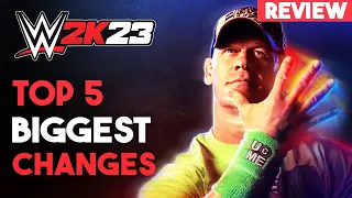 WWE 2k23 vs WWE 2k22 - Top 5 Biggest Gameplay Changes Everyone Needs To Know | Review