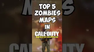 TOP 5 ZOMBIES MAPS IN IW! | Call of Duty Shorts