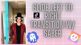 Left to Right Slide Transition W/Saber Effects l Inspired by RAPIDSONGS & GOALSOUNDS l AFTER EFFECTS