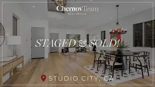 STAGED & SOLD! Stunning Spanish Contemporary In Studio City