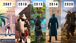 All Assassin's Creed Games in 13 Minutes (2007-2020) (PC/PS3/PS4/Android/iOS/Xbox/NDS)