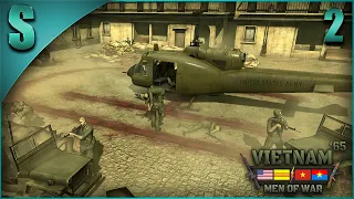 Men of War: Assault Squad 2 | Vietnam '65 | [Битва за Сайгон] ( Уличные бои ) #2