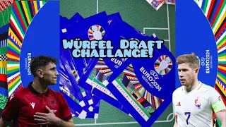 WÜRFEL DRAFT CHALLANGE!! 😱🔥 || TOPPS EM 24 STICKER