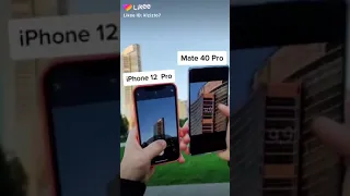 Iphone 12 pro vs Huawei mate 40 pro