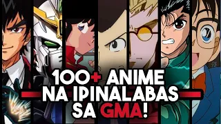 MGA ANIME NA IPINALABAS SA GMA 7 | ILAN DITO NATATANDAAN MO? | BATANG 90S