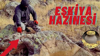 Eşkiya hazine haritası bizi Vadideki hazineye götürdü define bulunma anı!!