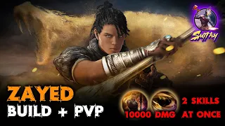 ⚔️[ZAYED] DOUBLE CAST SATISFACTION - PVP / COMBO / BUILD - Black Desert Mobile Global Gameplay