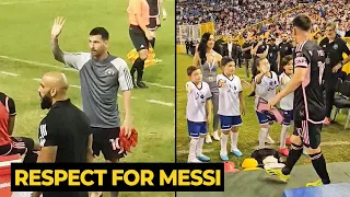 This is how MESSI respect everyone during Inter Miami vs El Savador match | Football News Today