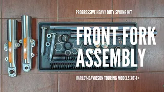DIY Harley-Davidson Touring Models Front Fork Assembly 2014+ DIY