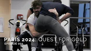 Return to MICHIGAN Wrestling Room! Training at Cliff Keen PT 1 | PARIS 2024: QUEST FOR GOLD - EP 005