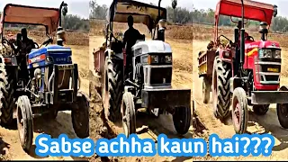 Which is best in trolley?? Power Track euro 50, Eicher 485, Mahindra 575 || Tractor Help