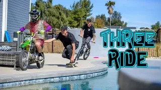 Dirt Shark - “Three Ride” ft. Pat Casey, Axell Hodges, Trey Wood