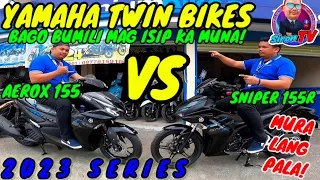 YAMAHA AEROX 155 VS SNIPER 155R | MAGKA MUKHA ERO DI MAGKA TULAD | FULL PRICE UPDATE