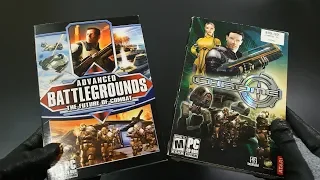 Unboxing Advanced Battlegrounds: The Future of Combat + Chrome FPS Game Gameplay Released 2003