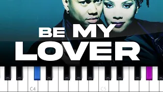 La Bouche - Be My Lover  (piano tutorial)