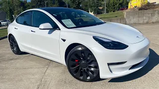 2021 Tesla Model 3 Performance POV Test Drive & Review