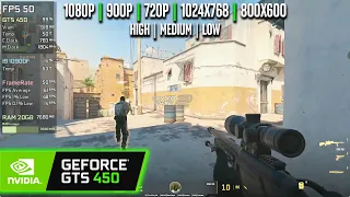 GTS 450 | Counter-Strike 2 - GPU from 2010