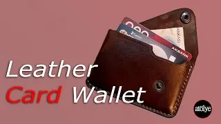 Make this credit card holder in easy steps! DIY