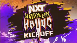 NXT Halloween Havoc 2022 Kickoff Opening