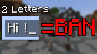 How Typing these 2 Letters Gets you Banned on Hypixel