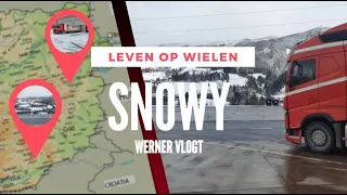 With snowy roads towards Vienna | Werner vlogs #11 | Austria | Transport | Life on wheels