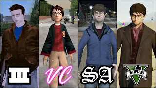 Evolution of Harry Potter in GTA Games | Daniel Radcliffe