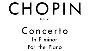 Chopin Piano Concerto No. 2 in f minor, Op. 21 (Zimerman)