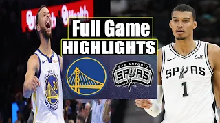 Golden State Warriors vs San Antonio Spurs FULL GAME Highlights | Nov.11.24 |2023NBA Regular