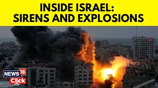 Israel Palestine Conflict News | News18's Ground Report From Tel Aviv | Israel Hamas News | N18V