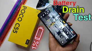 poco c55 battery drain test | poco c55 battery problem