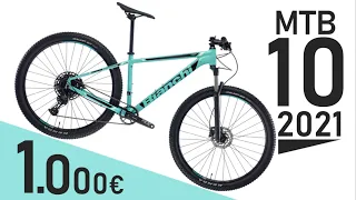 10 MTB XC Cross Country 2021 a confronto BUDGET 1K Euro | MTBT