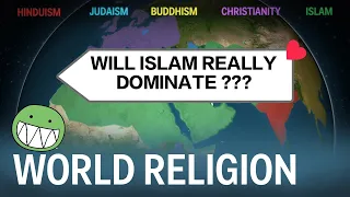 ANIMATED MAP shows how RELIGION spread around the WORLD || WILL ISLAM DOMINATE?