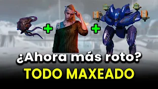 [WR] UNKNOWN OCHOKOCHI, DRONE SEEKER Y PILOTO SEVEN MAXEADO War Robots - Pinceladas Graficas